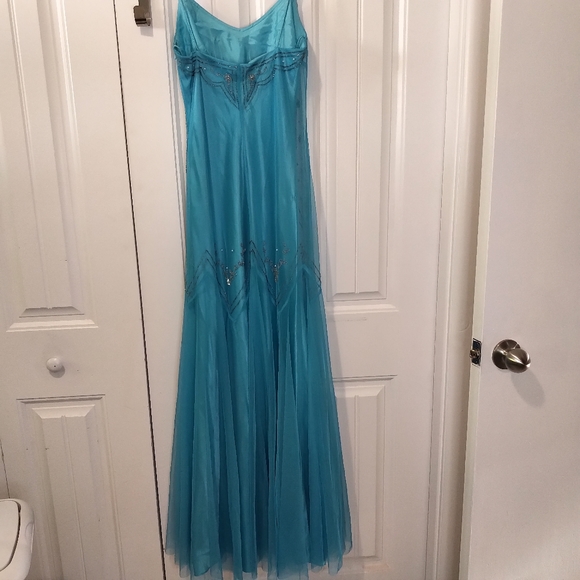 Floor length art deco beaded dress remake - Picture 9 of 11